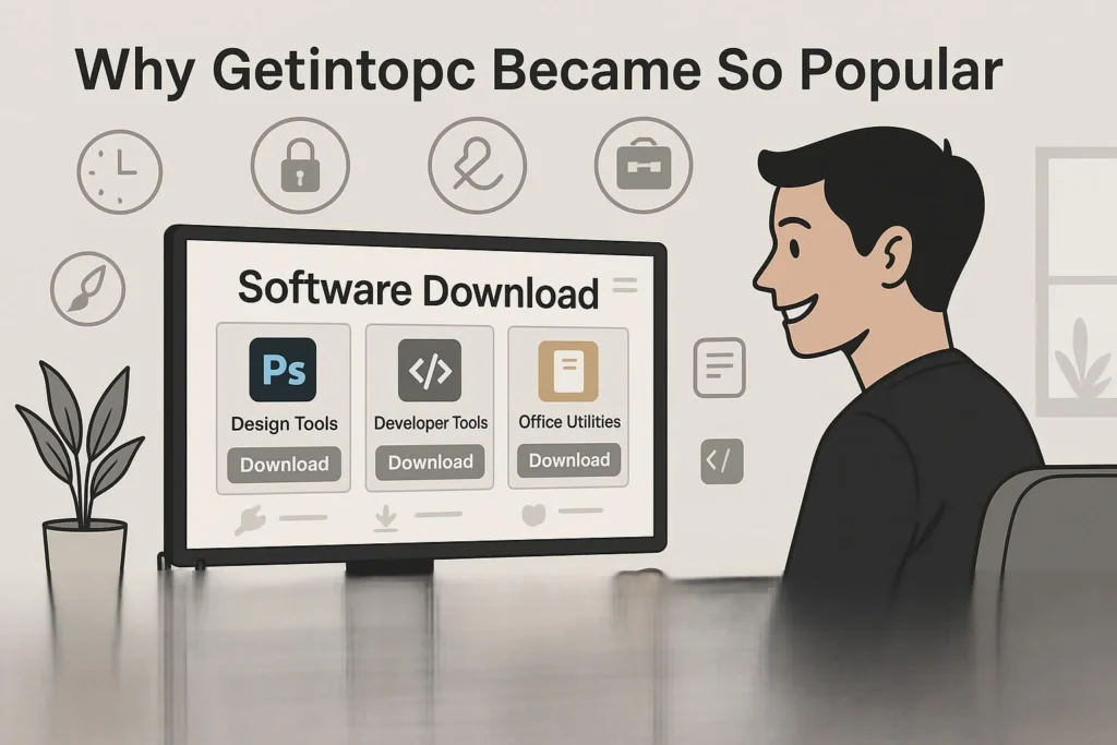 why getintopc became popular?